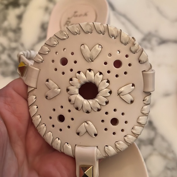 Jack Rogers jelly shoes-white size 7 - Picture 4 of 10